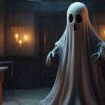 Chilling Encounter in a Haunted House